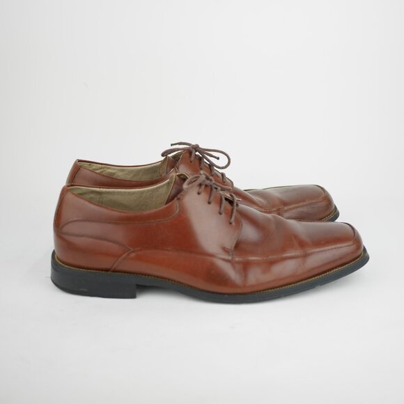 FLORSHEIM Men\'s 14 - Brown Leather Square Toe Oxfords Laced Casual Dress Shoes main image 12
